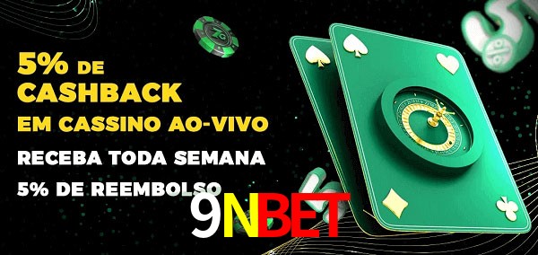Promoções do cassino ao Vivo 9Nbet